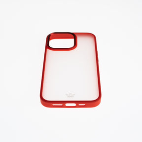 Estuches Clasico El Rey Mate Marco De Apple Iphone 12 Pro Max Color Rojo