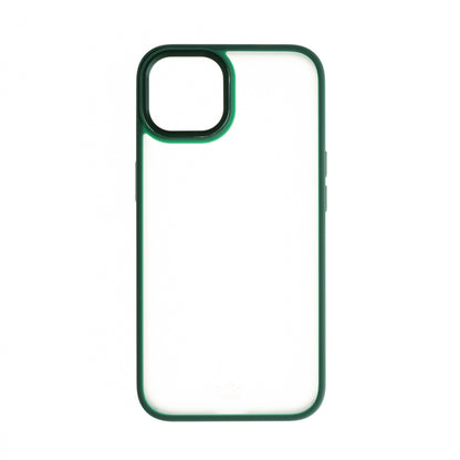 Estuche clasico el rey mate marco de apple iphone 12 pro max color verde