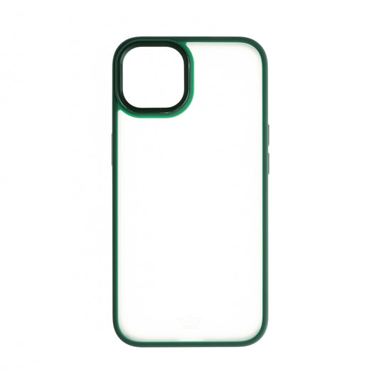 Estuche clasico el rey mate marco de apple iphone 12 pro max color verde