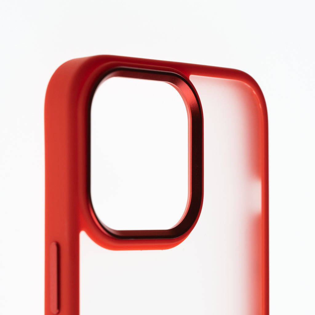 classic case the king apple iphone 12 pro red color