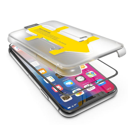 Protector pantalla zifriend vidrio templado 9h ultra con kit de intalacion iphone 12 y 12 pro 6.1