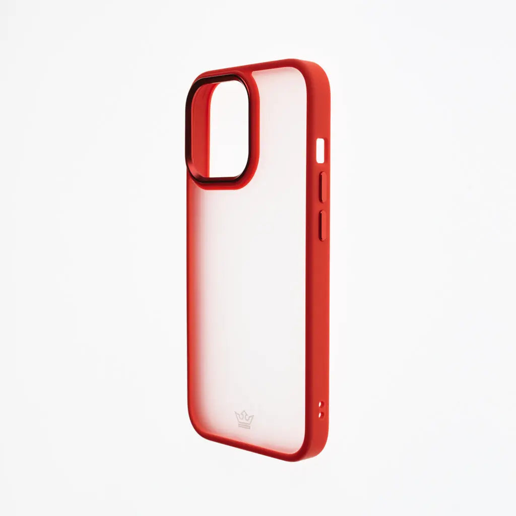 estuche clasico el rey apple iphone 12 color rojo DIGITALSHOP