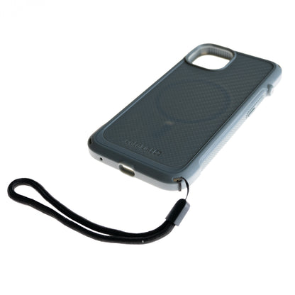 estuche clasico catalyst vibe case fibra de carbon con magsafe apple iphone 13 color gris