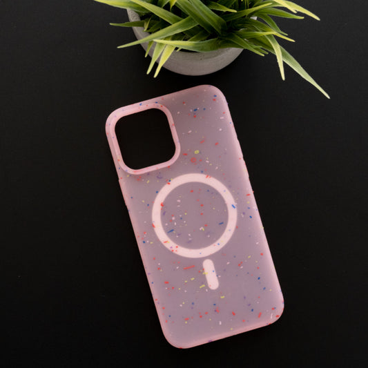 magsafe case the king magsafe core apple iphone 13 pro pink color