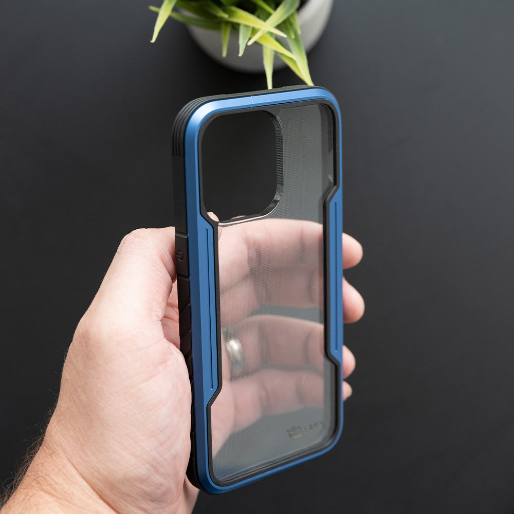 Estuches Proteccion El Rey Defense Apple Iphone 13 Pro Color Azul