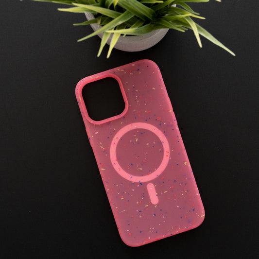 magsafe case the king magsafe core apple iphone 13 pro max red color