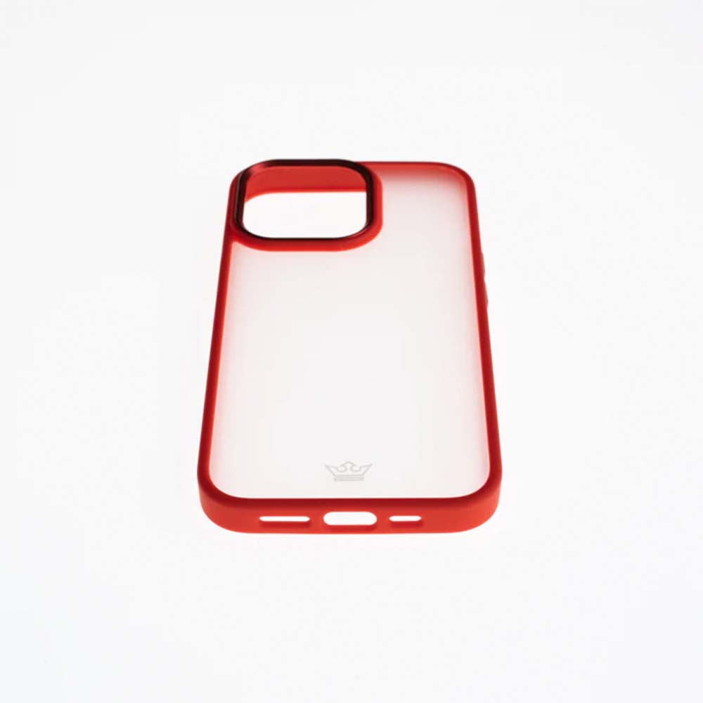 Estuche clasico el rey apple iphone 13 pro max color rojo