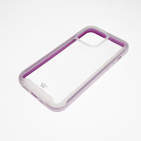 Estuches Transparente El Rey Super Bumper De Atra Apple Iphone 13 Pro ,  Iphone 13 Pro Max Color Morado / Transparente