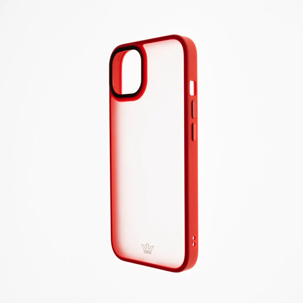 estuche clasico el rey apple iphone 13 color rojo DIGITALSHOP