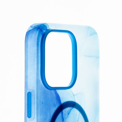 Estuche clasico el rey figura apple iphone 14 color azul