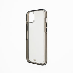 estuches transparente el rey symmetry apple iphone 14 plus color gris / transparente