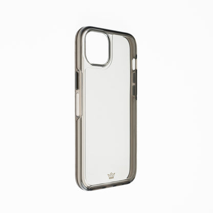 Estuche transparente el rey symmetry apple iphone 14 plus color gris / transparente