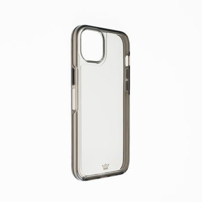 transparent case the king symmetry apple iphone 14 plus color gray / transparent