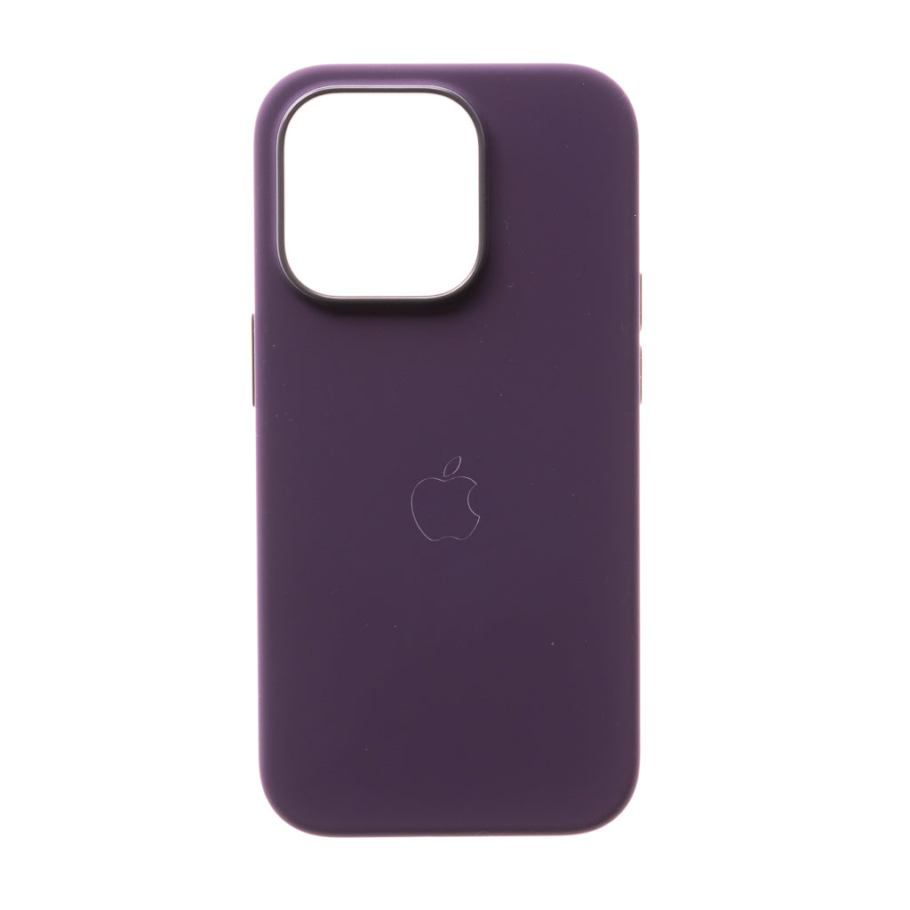 estuche magsafe el rey silicon case magsafe apple iphone 14 plus color morado