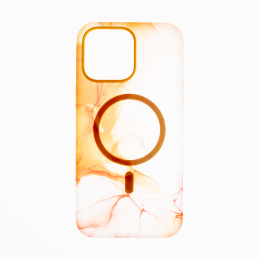 Estuche clasico el rey figura apple iphone 14 pro max color naranja