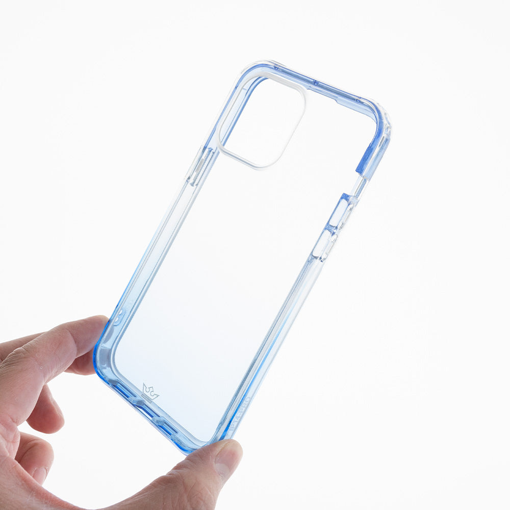 Estuche clasico el rey marco degrade degrade apple iphone 14 pro color celeste