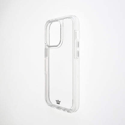 Estuche transparente el rey symmetry apple iphone 14 pro color transparente