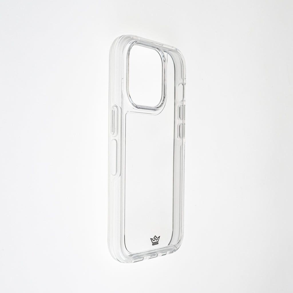 Estuche transparente el rey symmetry apple iphone 14 pro color transparente