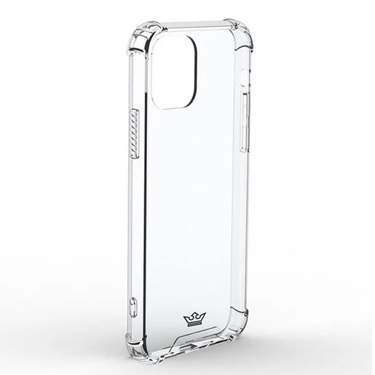 estuche proteccion el rey hard case reforzado apple iphone 14 pro color transparente