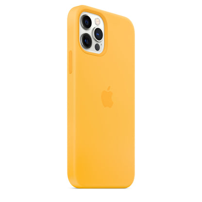 estuche silicon apple iphone 14 color amarillo