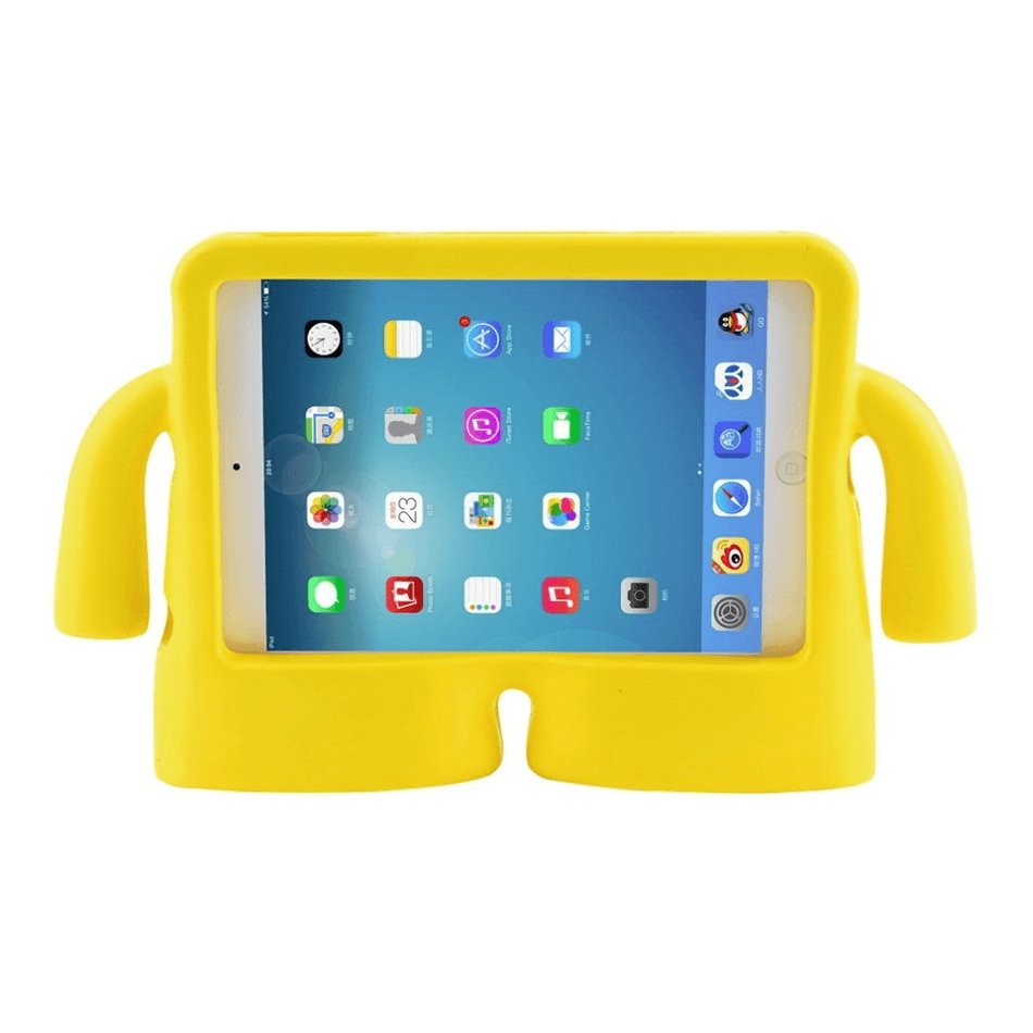 Estuche  generico kids tpu para apple ipad 1, ipad 2, ipad 3, ipad 4 color amarillo