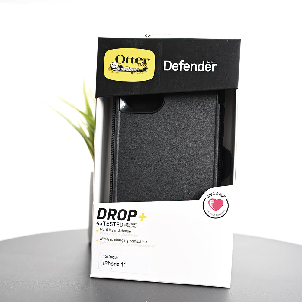 Estuche proteccion otterbox defender apple iphone 11 color negro