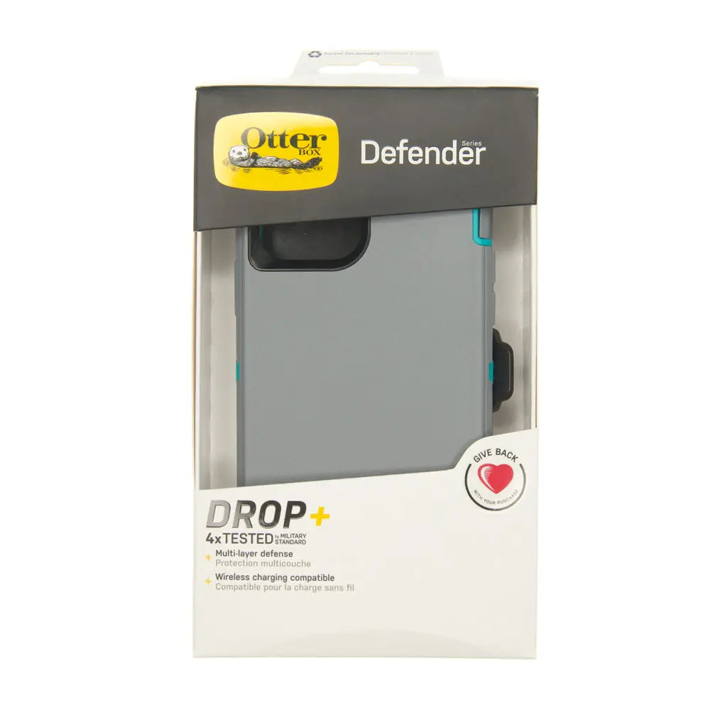 estuche proteccion otterbox defender apple iphone 11 pro color gris / turquesa DIGITALSHOP