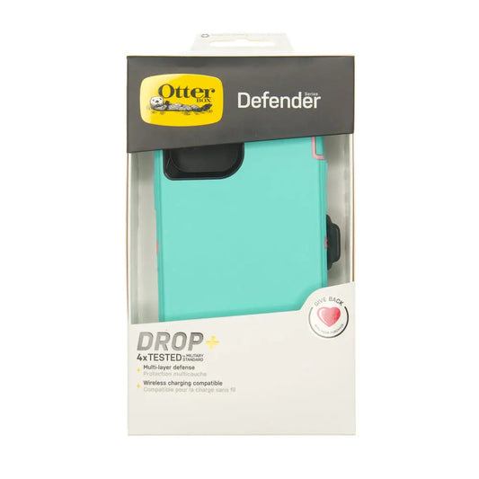 estuche proteccion otterbox defender apple iphone 11 pro color turquesa / rosado DIGITALSHOP