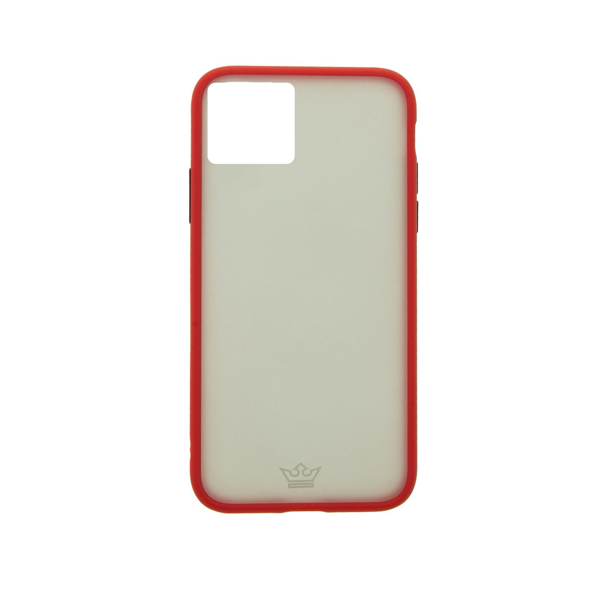 estuches proteccion el rey hard case marco humo apple iphone 11 pro color rojo