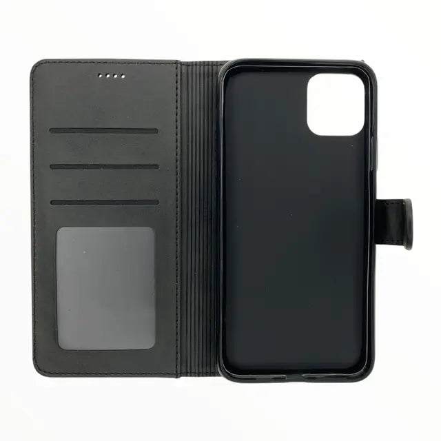 estuche carteras lc imeeke folio libreta con porta tarjeta apple iphone 11 pro max color negro DIGITALSHOP