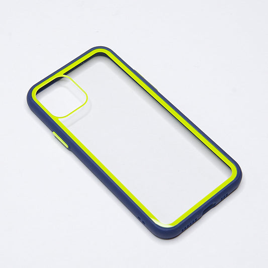 estuche transparente el rey apple iphone 11 pro color azul / transparente