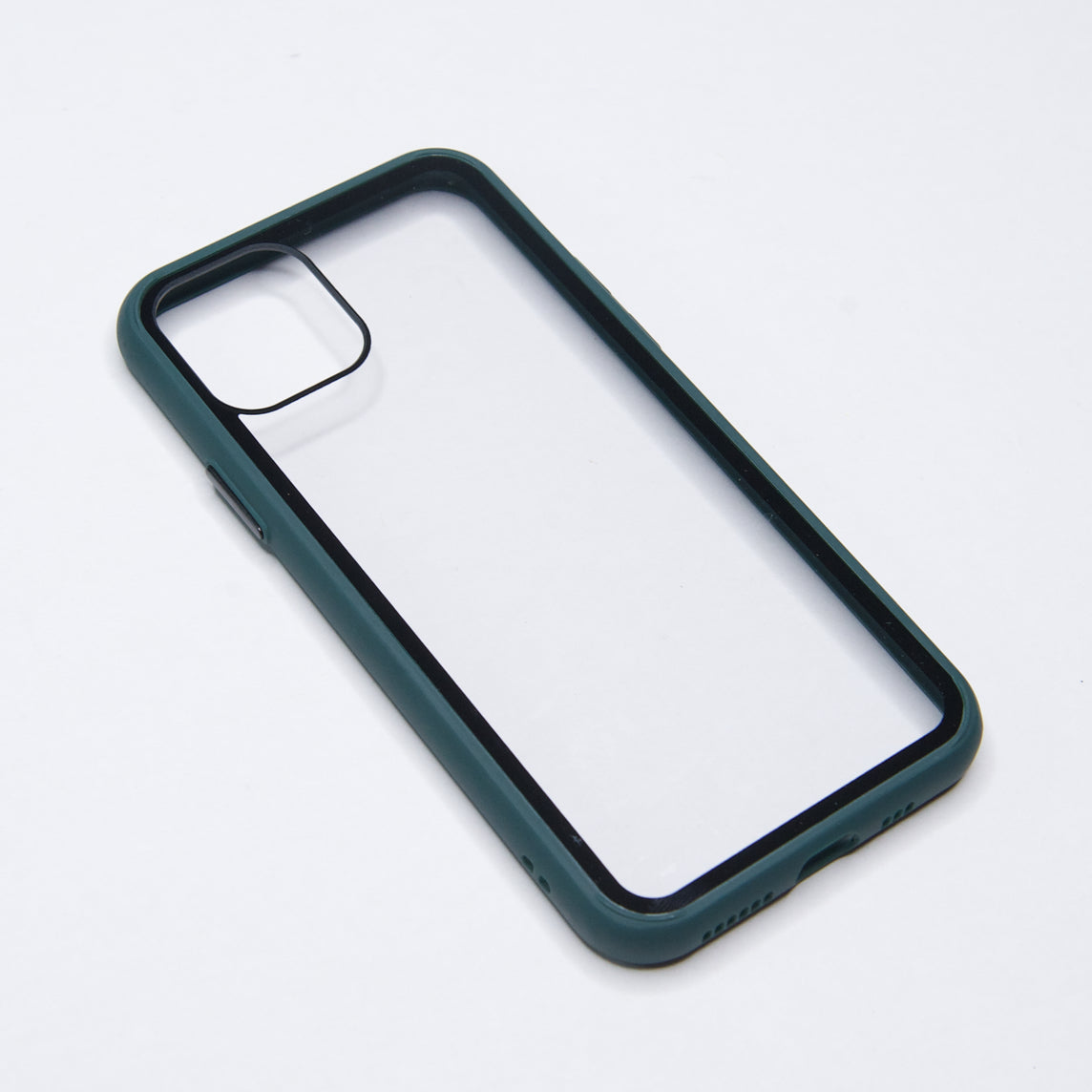 estuche transparente el rey apple iphone 11 pro color verde / transparente