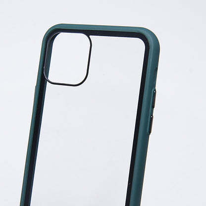 estuche transparente el rey apple iphone 11 pro color verde / transparente