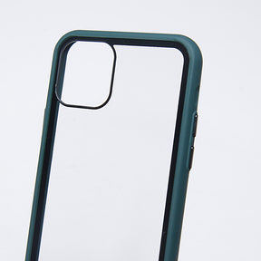 estuches transparente el rey apple iphone 11 pro color verde / transparente