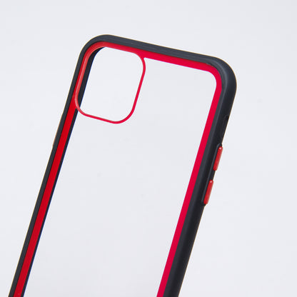 Estuche transparente el rey apple iphone 11 pro color negro / transparente