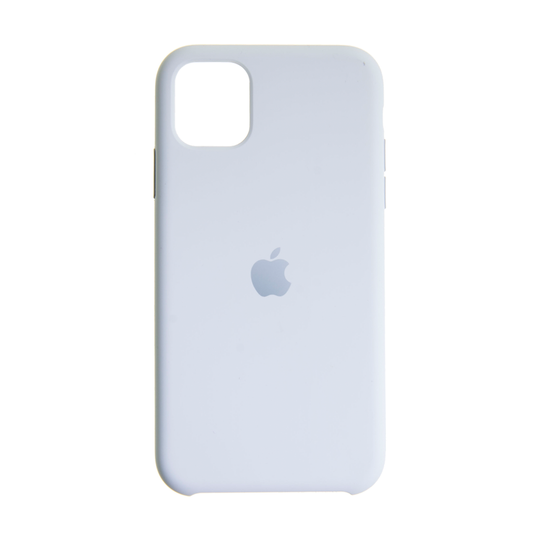 Estuche silicon el rey silicon duro apple iphone 11 pro color blanco
