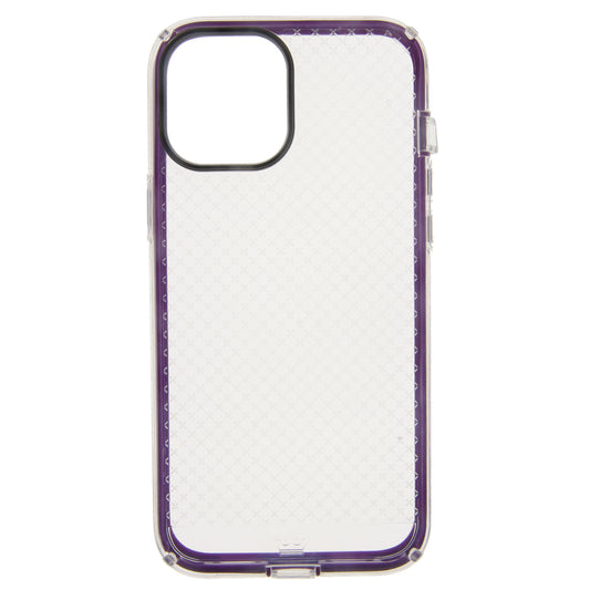 Estuche proteccion el rey anigma caidas de 2 10 mts apple iphone 11 pro color morado / transparente