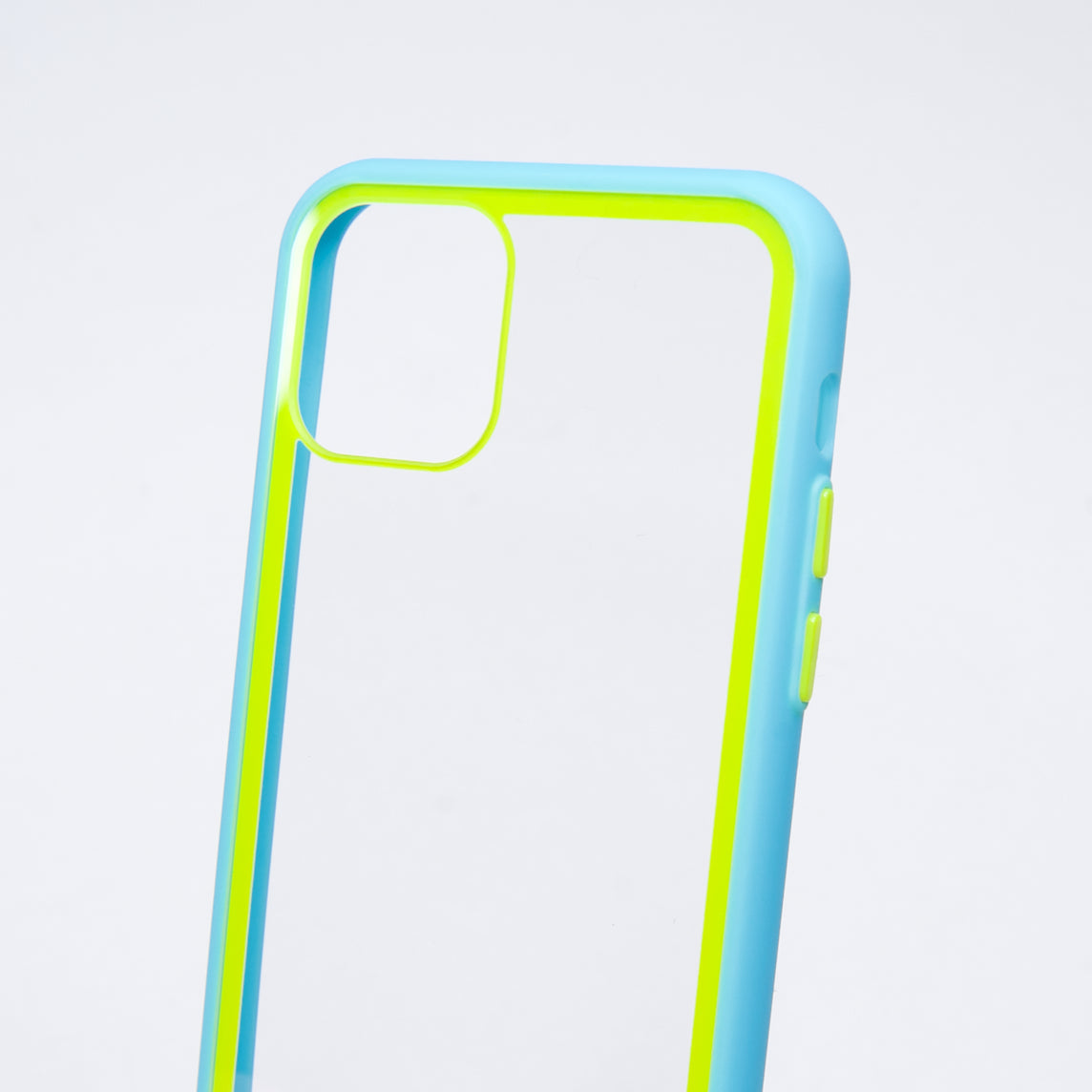 Estuche transparente el rey apple iphone 11 pro max color celeste / transparente