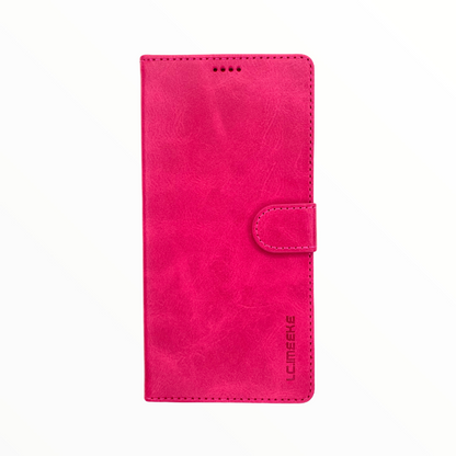 Estuche carteras lc imeeke folio libreta con porta tarjeta apple iphone 11 pro color rosado
