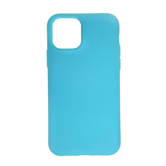 estuche silicon el rey silicon apple iphone 11 pro color turquesa DIGITALSHOP