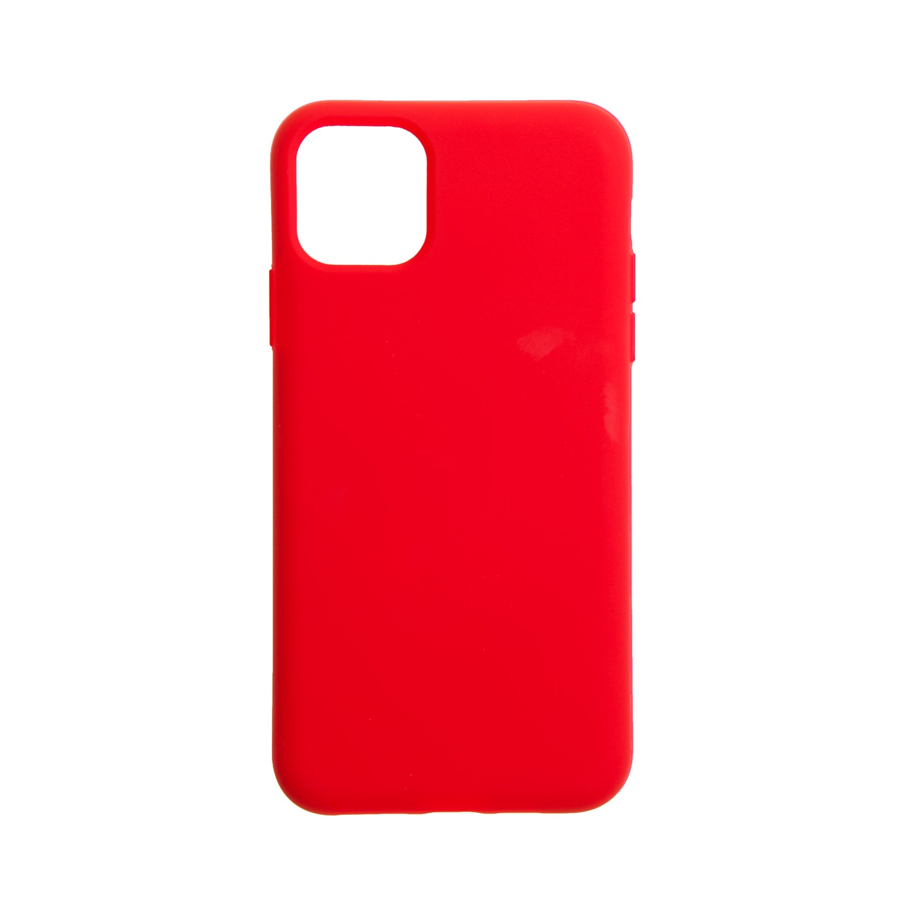 Estuches Silicon El Rey Silicon Apple Iphone 11 Pro Max Color Rojo