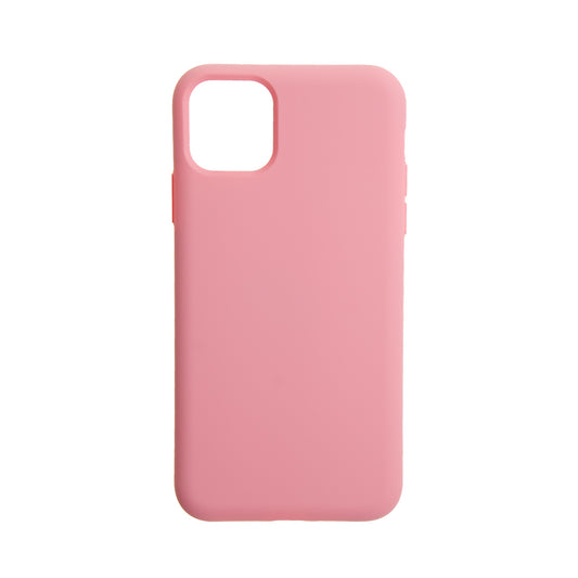 estuche silicon el rey silicon apple iphone 11 pro max color rosado