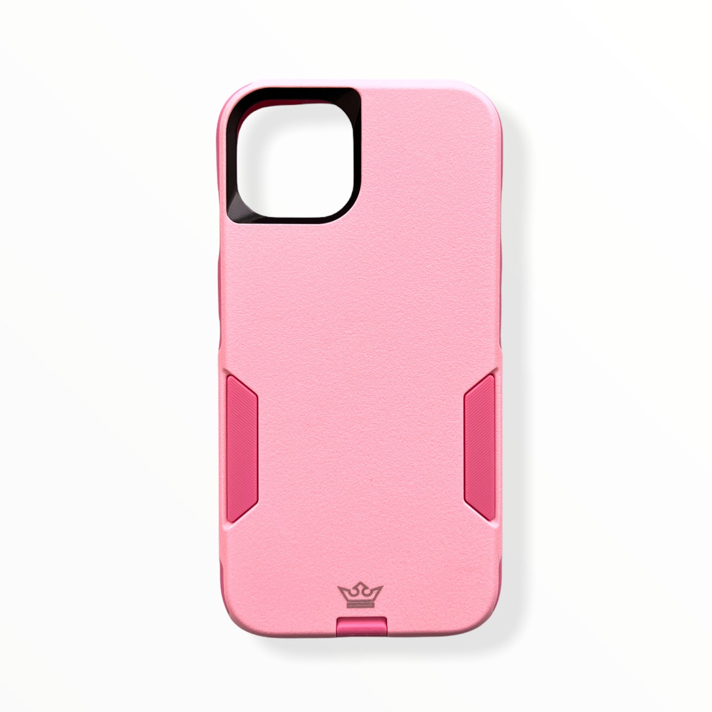 Estuche clasico el rey commuter apple iphone 12 color rosado