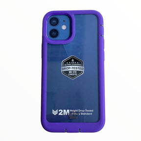 Estuches Proteccion El Rey Warrior A Prueba De Impactos Apple Iphone 12 Mini Color Morado