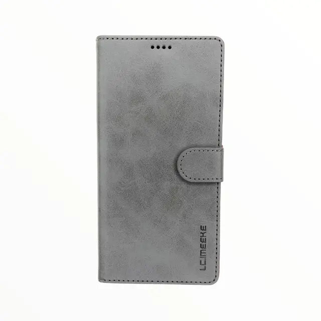 estuche carteras lc imeeke folio libreta con porta tarjeta apple iphone 12 mini color gris DIGITALSHOP