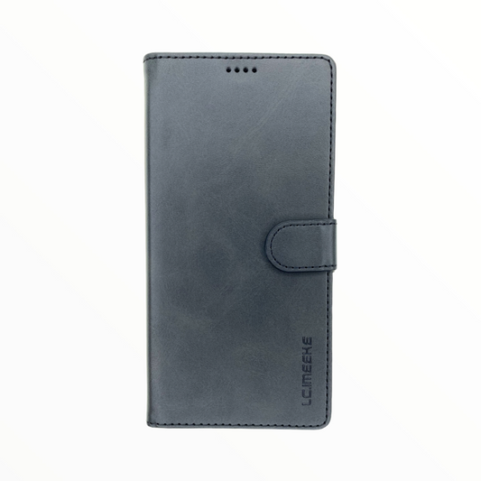 Estuche carteras lc imeeke folio libreta con porta tarjeta apple iphone 12 mini color negro