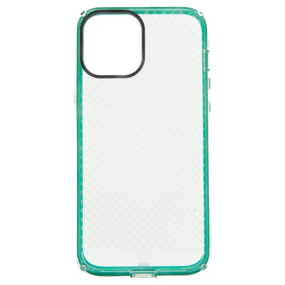 estuche proteccion el rey anigma caidas de 2 10 mts apple iphone 12 mini color turquesa / transparente DIGITALSHOP