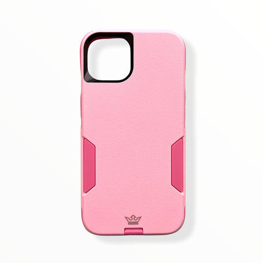 Estuche clasico el rey commuter apple iphone 12 pro max color rosado