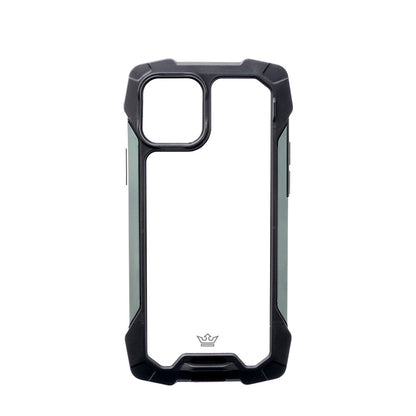 Estuche clasico el rey impact 10 metros de proteccion apple iphone 12 pro max color negro / gris