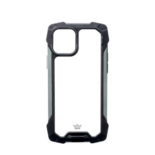 Estuche clasico el rey impact 10 metros de proteccion apple iphone 12 pro max color negro / gris